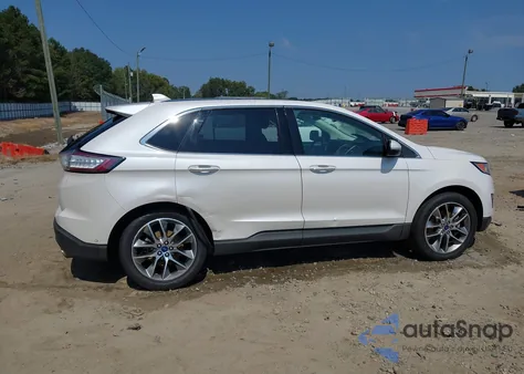 2016 Ford Edge Titanium from USA, damaged, VIN 2FMPK3K85GBC62744